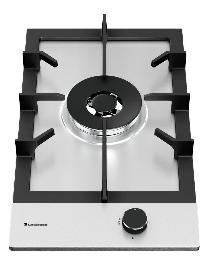 COOKTOP DEBACCO DOMINÓ ZURIQUE AÇO INOX 30 CM